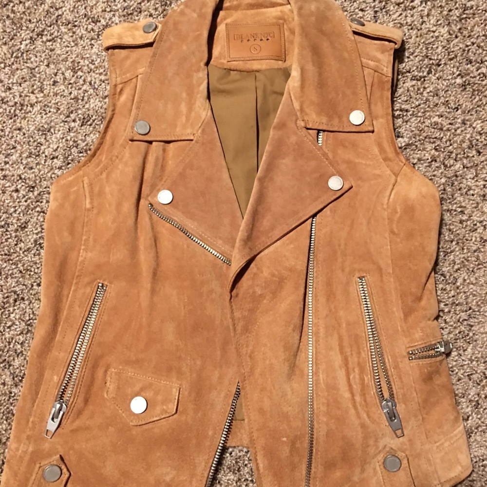 Blank NYC vest suede
